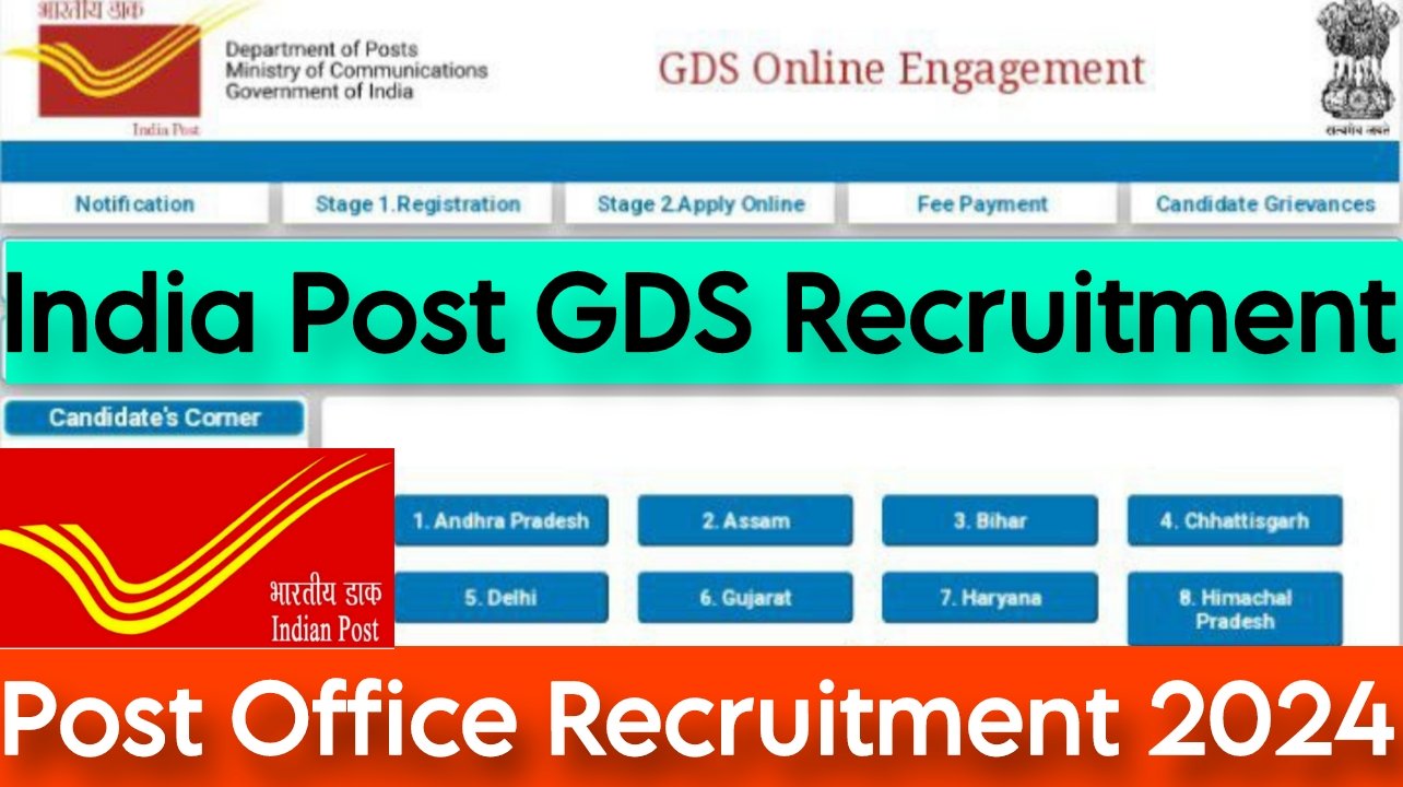 Indiapost.gov.in Post Office Recruitment 2024 Apply Online