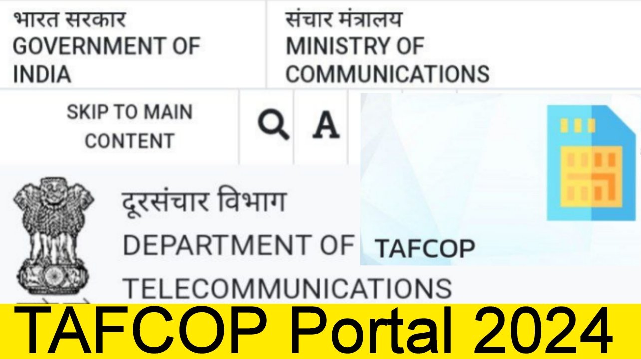 TAFCOP Portal Login 2024