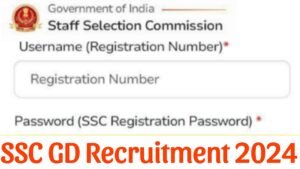 Ssc.gov.in SSC GD Constable Recruitment 2024