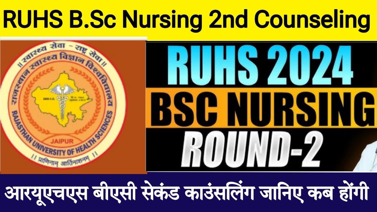 Bscnursing2024.com RUHS BSc Nursing