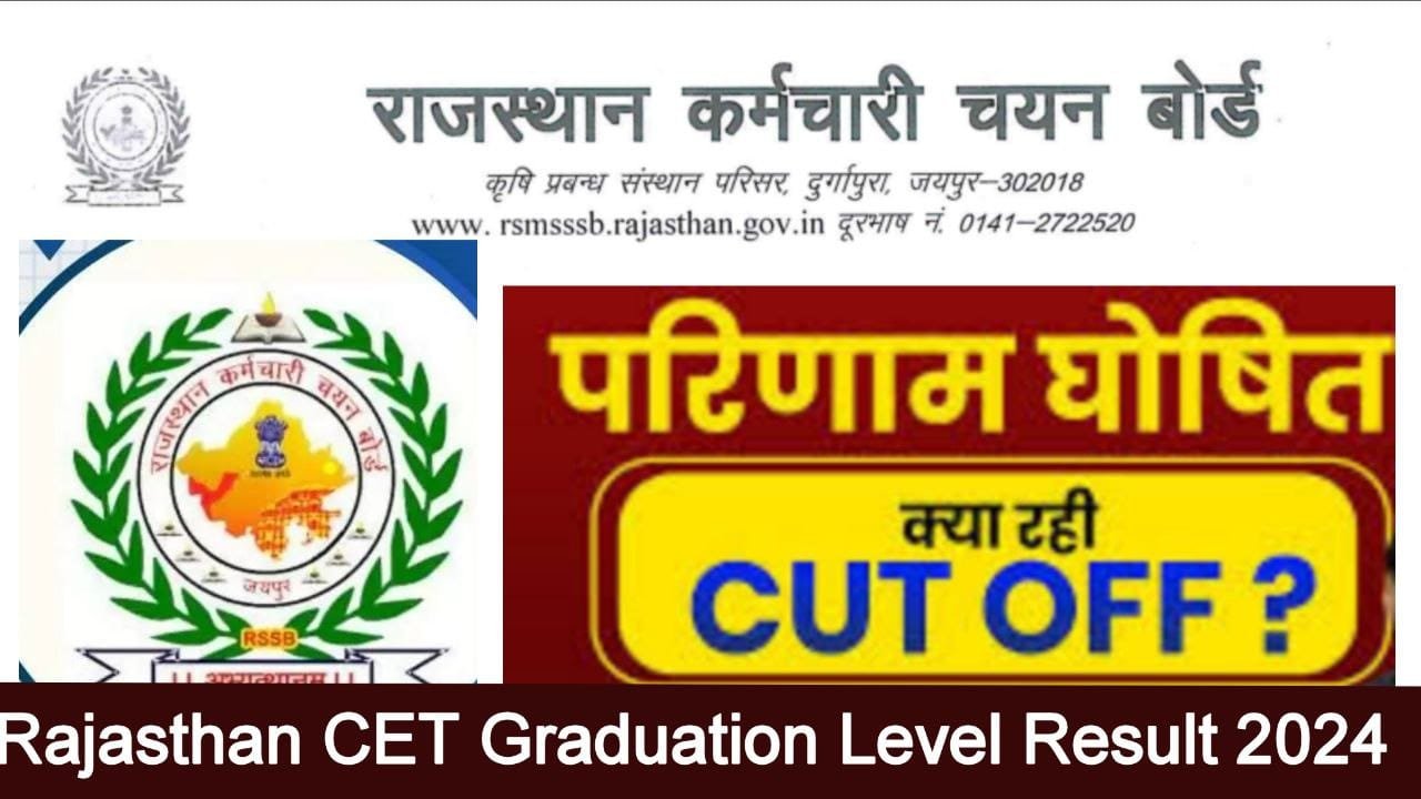 RSMSSB CET Result 2025