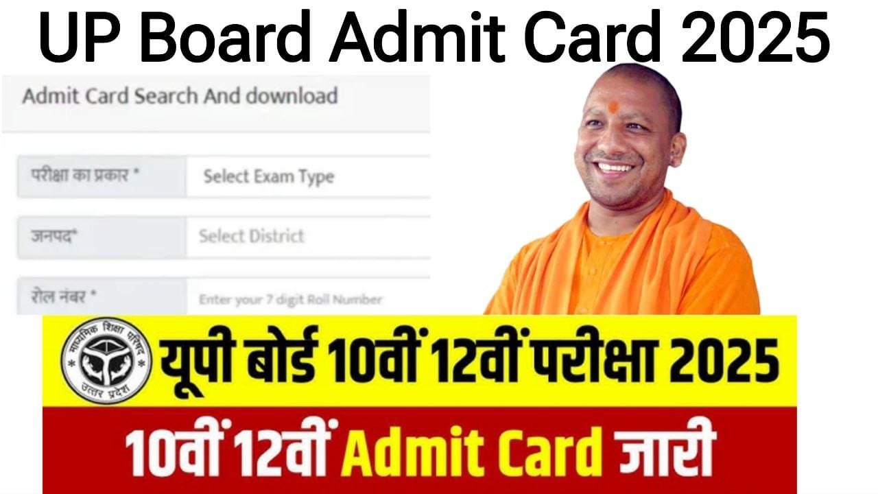 UP Board Admit Card