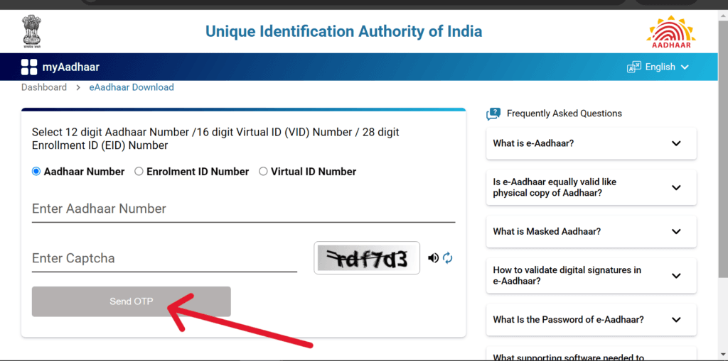 Mobile Se Aadhar Card Kaise Download Kare