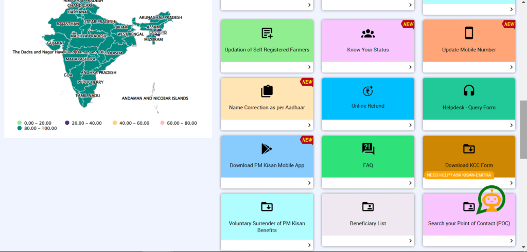 PM kisan E KYC Online 2025