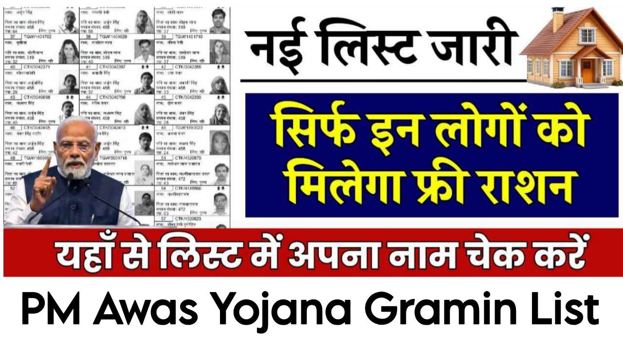 Gramin Awas Yojana 2025 list