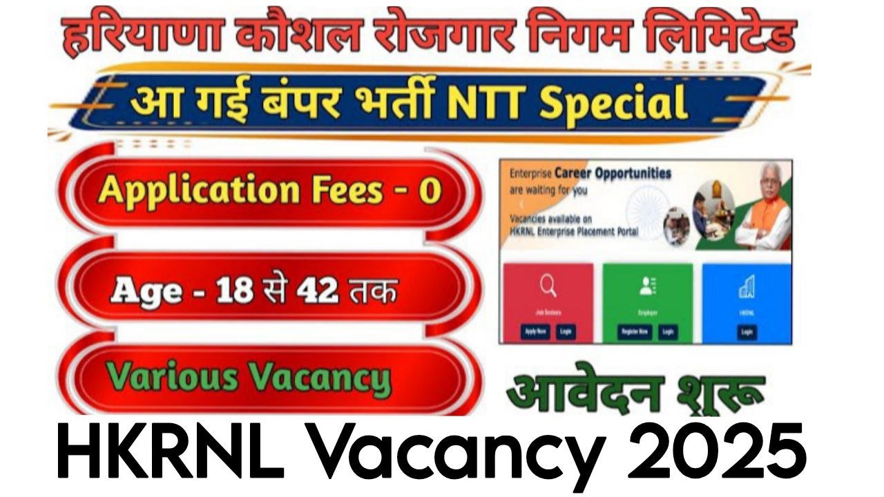 Hknrl Vacancy Apply Online