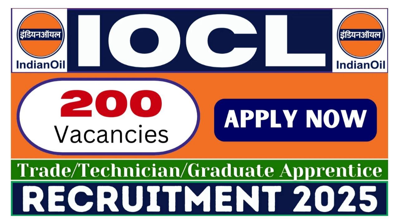 IOCL Recruitment 2025 Apply Online