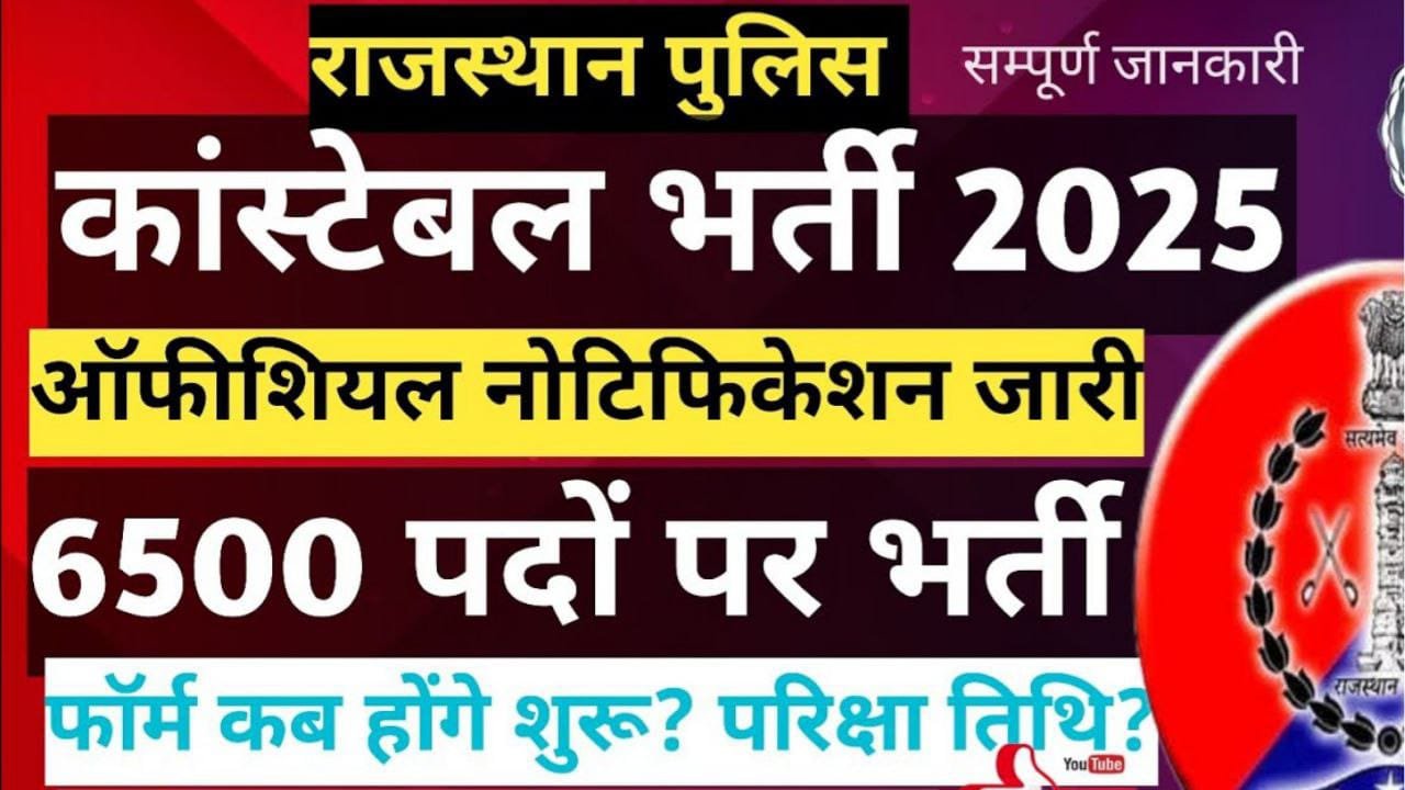 Rajasthan Police Constable Recruitment