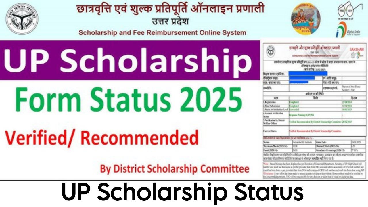 UP Scholarship 2025-26 @scholarshipup.gov.in
