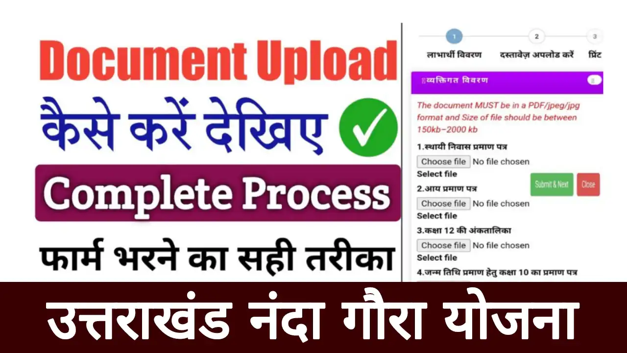 Uttharkhand Nanda Gaura Yojana 2025 Apply Online